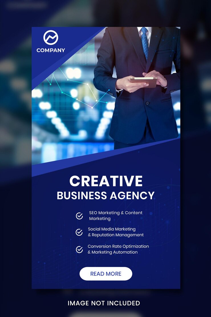 PSD banner instagram pemasaran digital