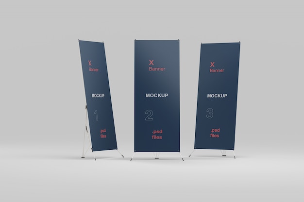 Banner-mockup-set