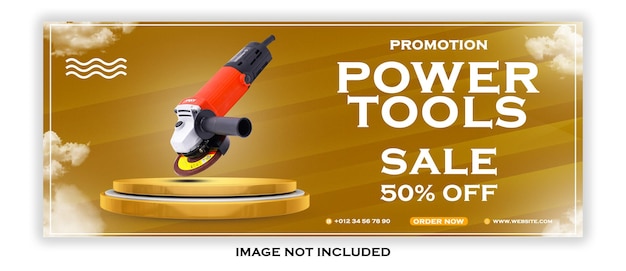 Banner power tool até 50 off