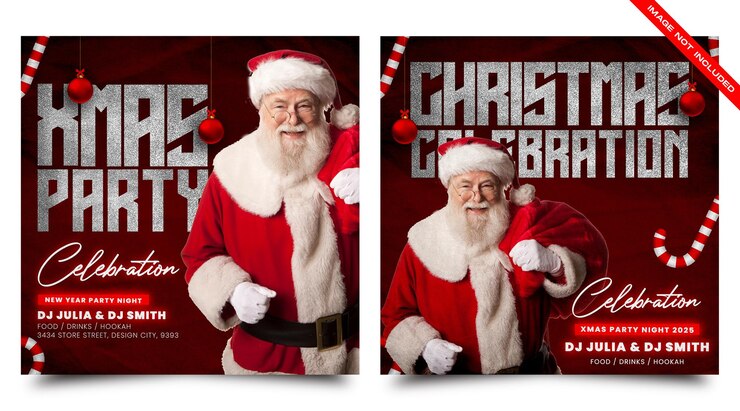 Banner de las redes sociales de la PSD de Feliz Navidad