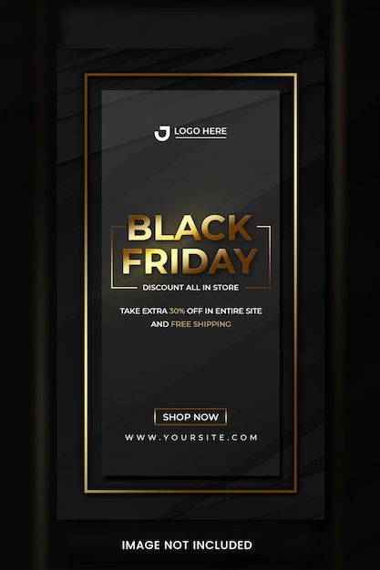 Banner de las redes sociales de la venta del Viernes Negro