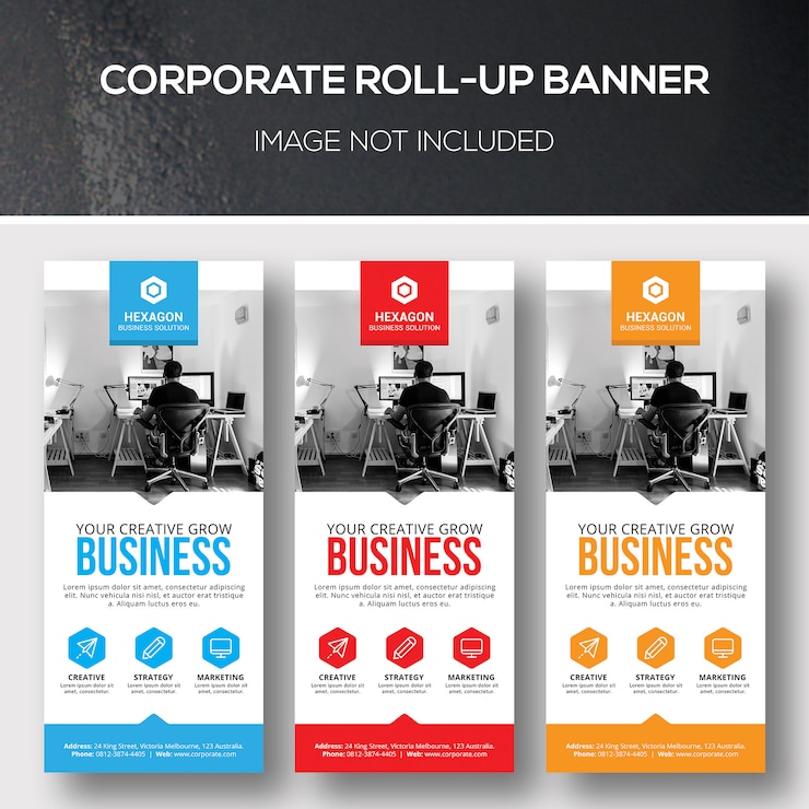 Banner roll-up aziendale