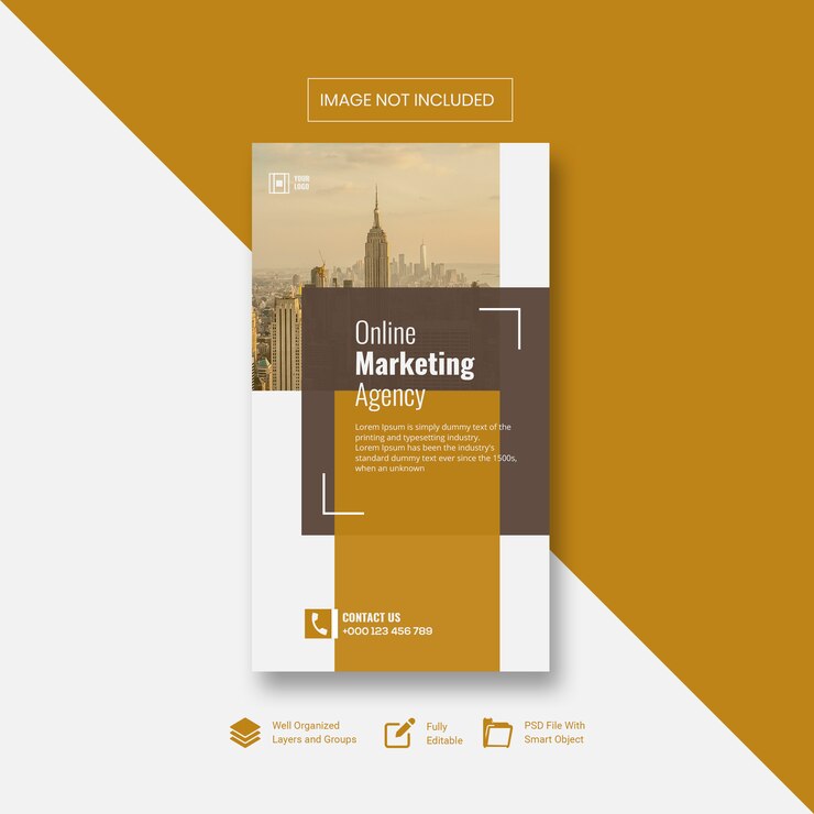 PSD banner social empresarial