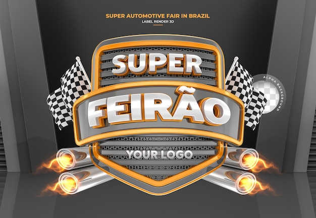 banner super auto fair template
