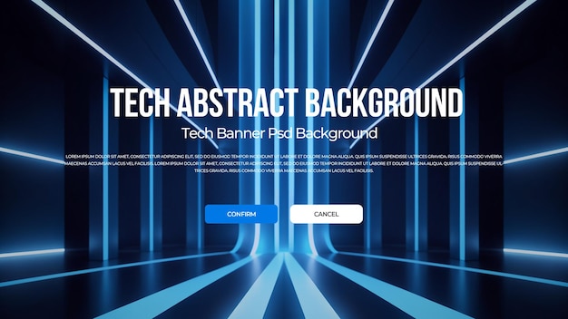 Banner de la technologie