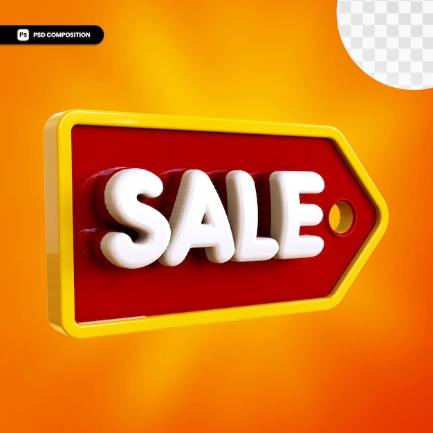 Banner venta 3d