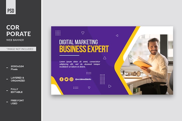 Banner web corporativo