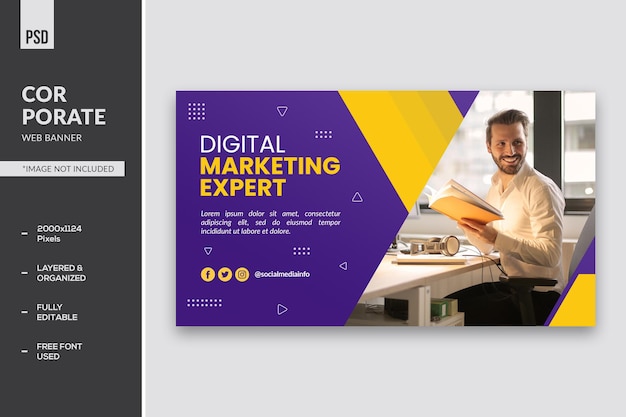 Banner web corporativo
