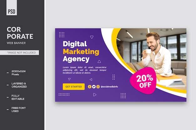 Banner web corporativo