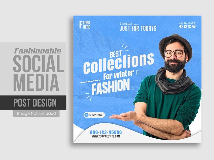 PSD banner web di offerte speciali o modello di post sui social media
