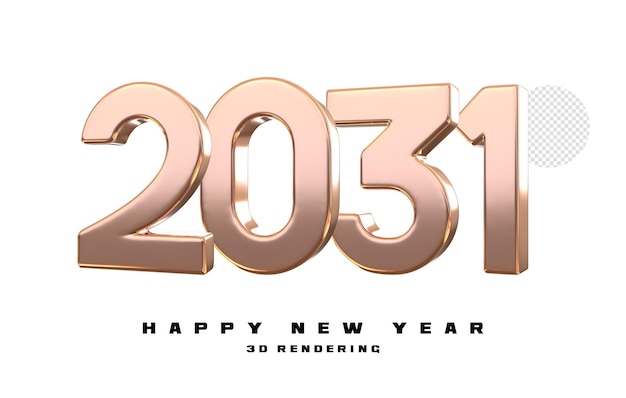 Bannière Bonne année 2023 Rendu 3D