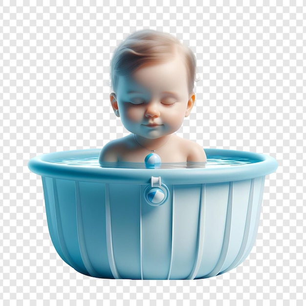 PSD baño para bebés