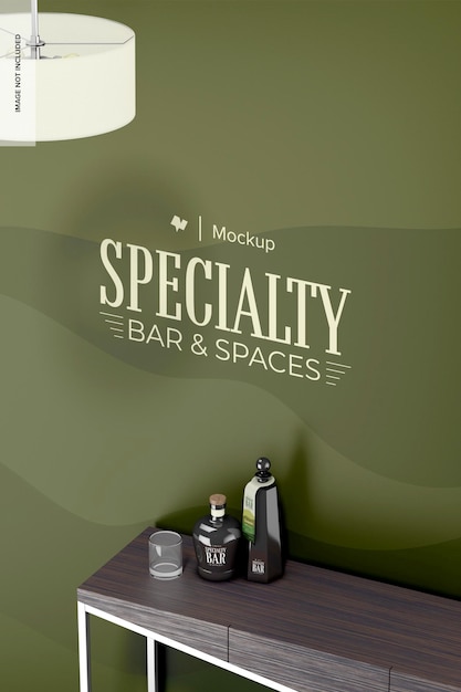 Bar receiver scene mockup-perspektive