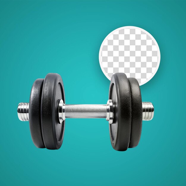 PSD barbell isoliert in 3d-rendering