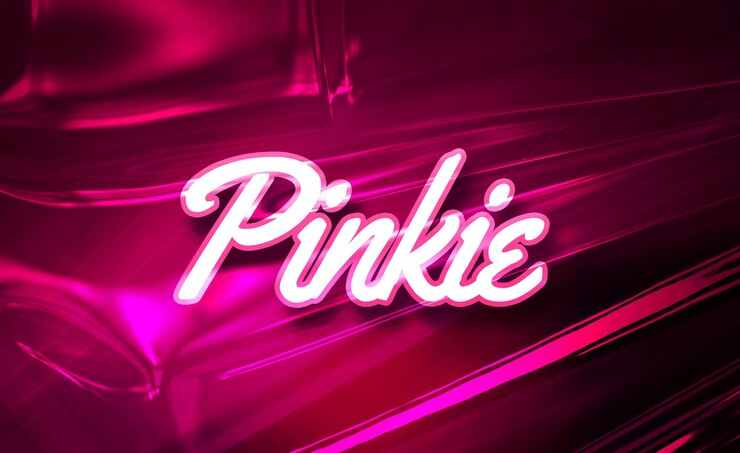 PSD barbie efecto de texto estilo rosa