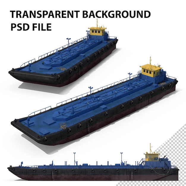 PSD barca-tanque png