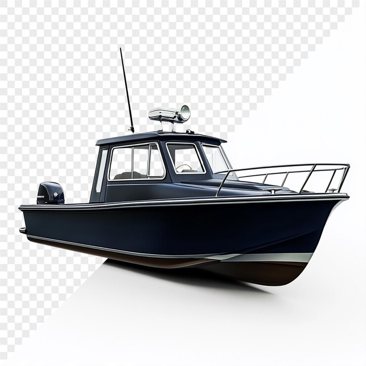 PSD un barco con un casco azul y la palabra s en él