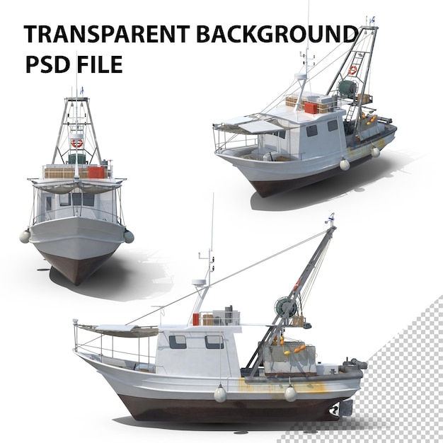 Barco De Pesca PNG