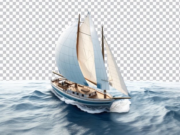 PSD el barco de vela png