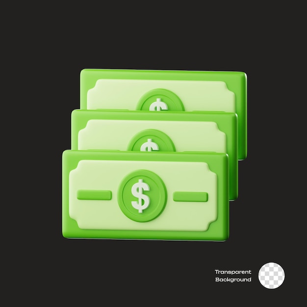 Bargeld in 3D