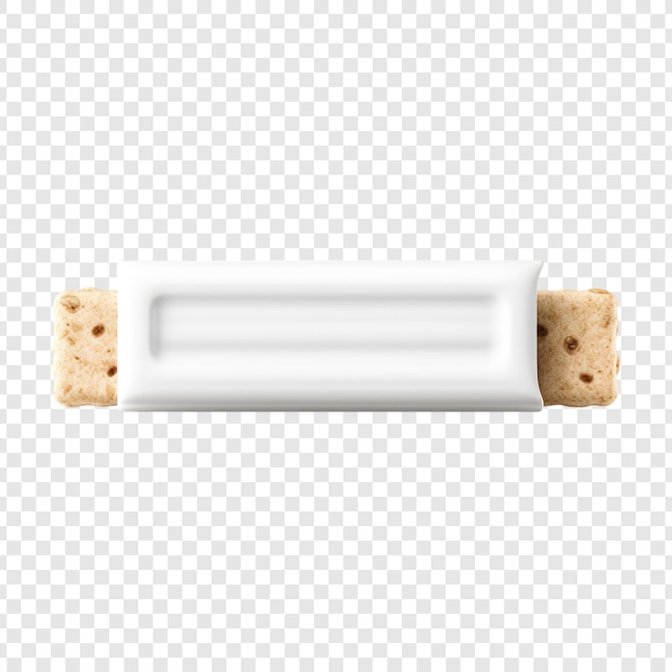 PSD barra blanca con un borde blanco sobre un fondo transparente