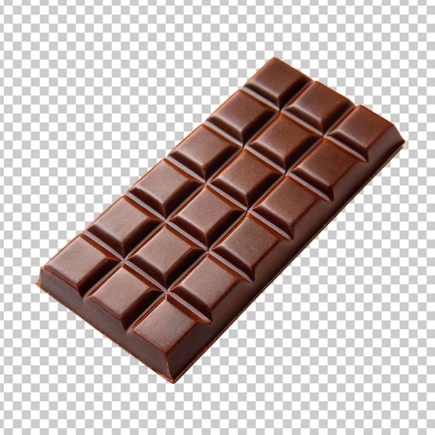 PSD una barra de chocolate perfectamente segmentada