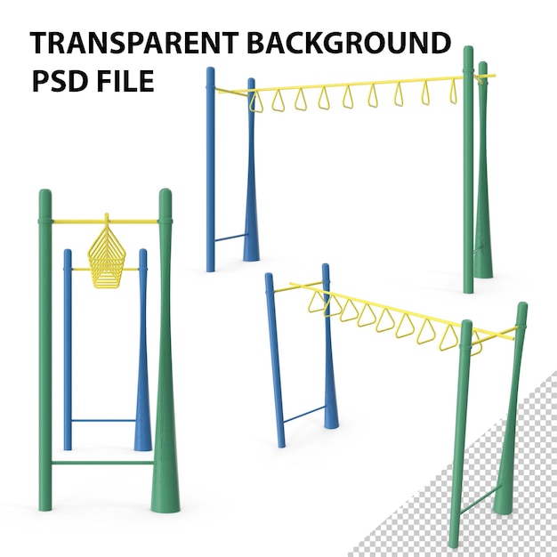 PSD barras de macaco png