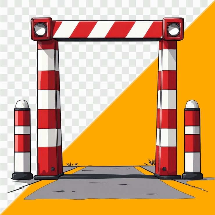 PSD barrera de carretera cerrada