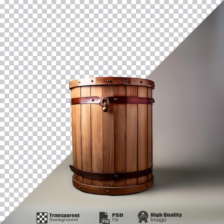 PSD barril de madera antiguo