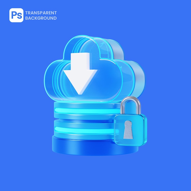 PSD base de données en nuage et cadenas de sécurité