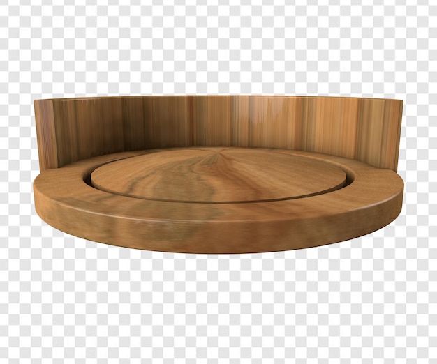 Base de madera para composición