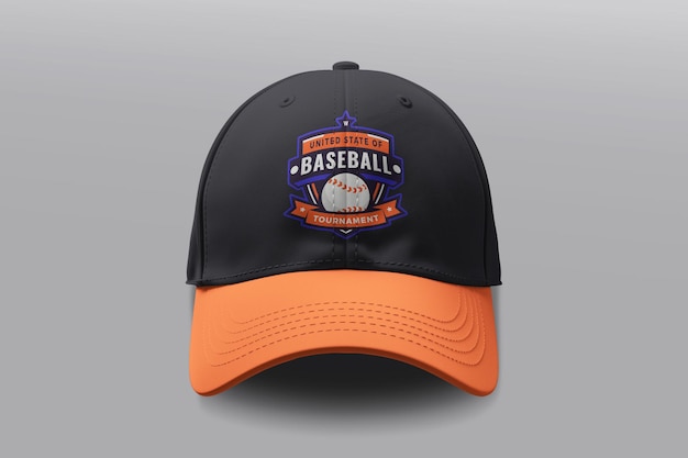Baseball-Kappen-Mockup