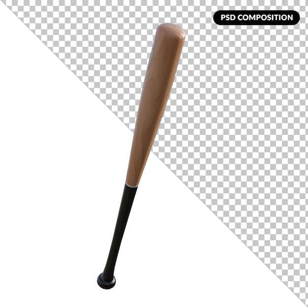 Baseballschläger isoliert