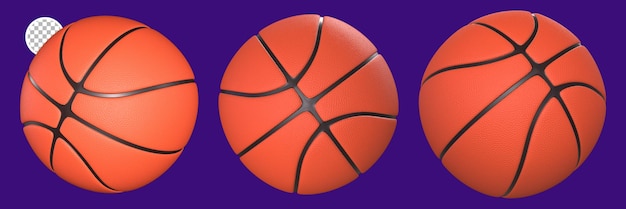 PSD basket-ball sport rendu 3d