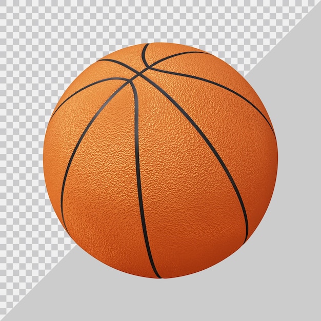 Basket-ball Avec Un Style Moderne 3d