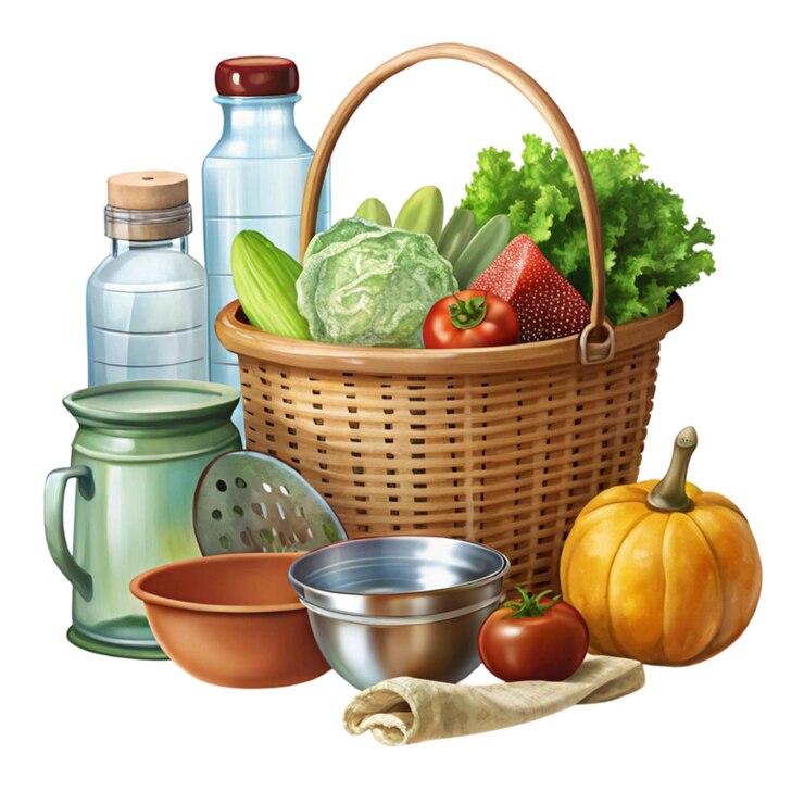 PSD basket kitchen supplies water basket wash vegetabl