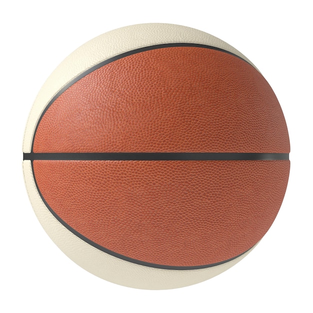 PSD basketball ball isoliert transparenten hintergrund 3d-rendering