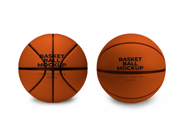 PSD basketball-mockup-vorlage isoliert psd