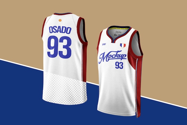 PSD basketball-trikot-modell