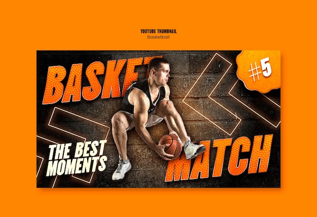 Basketball-Vorlage-Design