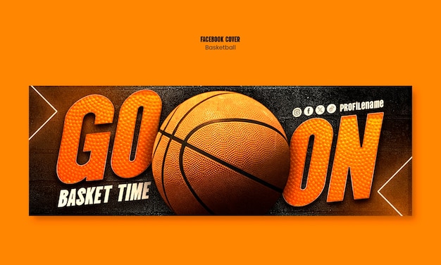Basketball-Vorlage-Design