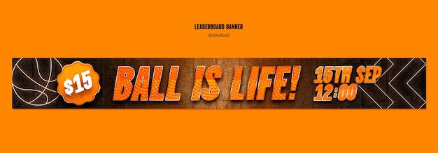 Basketball-Vorlage-Design