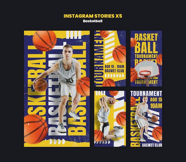 Basketball-Vorlage-Design