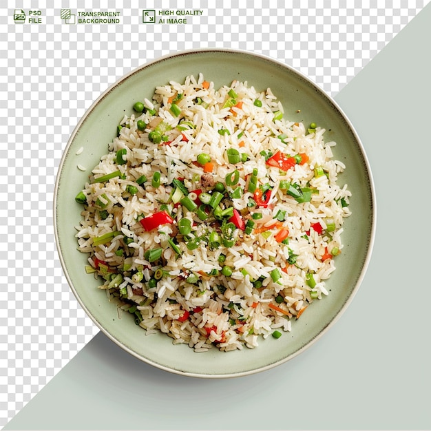 PSD basmati rice pilaf or pulav with peas and vegetables