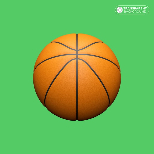Basquetebol com cor laranja