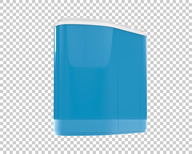 La basura aislada en el fondo Ilustración de renderización 3D