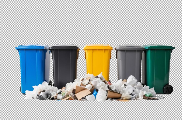 PSD la basura metálica y plástica daña constantemente a la vida silvestre