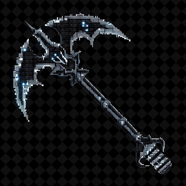 Batarang Pixel Weapon Avec Le Design De Batman Et Le Symbole De La Chauve-souris Et Les Collections D'art Au Néon De Forme Y2k