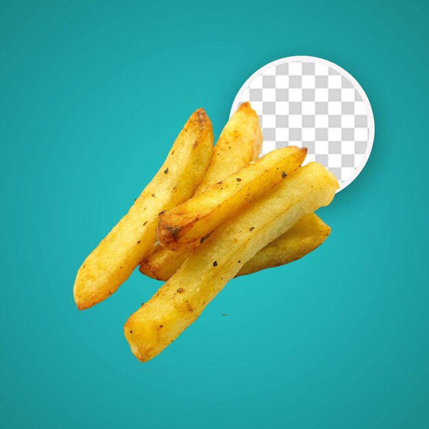 PSD batatas fritas fritas