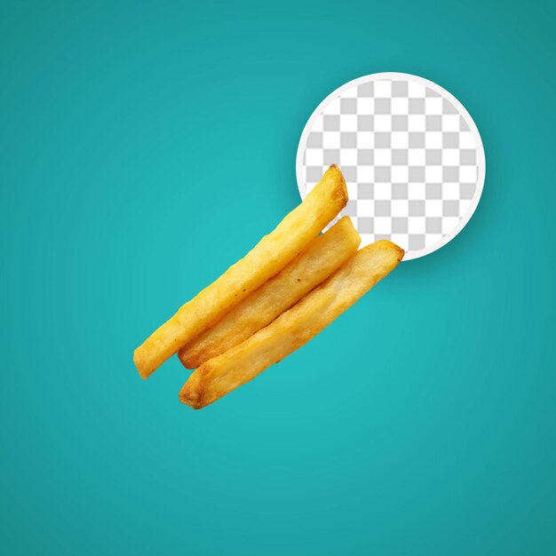 PSD batatas fritas fritas